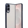 Mey İthalat®  Samsung Galaxy S25 Edge  Lensli Silikon - Lacivert