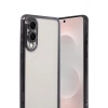 Mey İthalat®  Samsung Galaxy S25 Edge  Lensli Silikon - Siyah