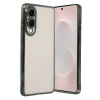 Mey İthalat®  Samsung Galaxy S25 Edge  Lensli Silikon - Yeşil