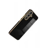 Mey İthalat®  Samsung Galaxy S25 FE Volet Silikon - Siyah
