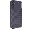 Mey İthalat®  Samsung Galaxy S25 Kılıf Auto Focus Karbon Kapak - Lacivert