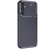 Mey İthalat®  Samsung Galaxy S25 Kılıf Auto Focus Karbon Kapak - Lacivert