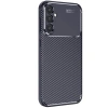Mey İthalat®  Samsung Galaxy S25 Kılıf Auto Focus Karbon Kapak - Lacivert
