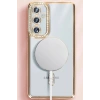 Mey İthalat®  Samsung Galaxy S25 Kılıf Joke Simli Magneticsafe Kılıf - Mavi