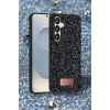 Mey İthalat®  Samsung Galaxy S25 Plus Bright Simli Kapak - Gümüş