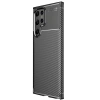 Mey İthalat®  Samsung Galaxy S25 Ultra Kılıf Auto Focus Karbon Kapak - Siyah