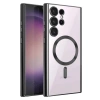 Mey İthalat®  Samsung Galaxy S25 Ultra Kılıf Kross Magneticsafe Kapak - Siyah