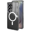 Mey İthalat®  Samsung Galaxy S25 Ultra Kılıf Magneticsafe Şeffaf Silikon - Şeffaf