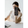 Mey İthalat®  Samsung Galaxy S25 Ultra Kılıf Pars Lens Yüzüklü Silikon - Siyah
