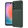 Mey İthalat®  Samsung Galaxy S26 Auto Focus Karbon Kapak - Koyu Yeşil