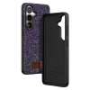 Mey İthalat® Samsung Galaxy S26 Bright Simli Kapak - Derin Mor