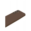 Mey İthalat®  Samsung Galaxy S26 Plus First Silikon - Kahverengi