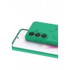 Mey İthalat®  Samsung Galaxy S26 Regal Magsafe Standlı Kapak - Yeşil