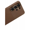Mey İthalat®  Samsung Galaxy S26 Ultra Auto Focus Karbon Kapak - Kahverengi
