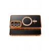 Mey İthalat®  Samsung Galaxy S26 Ultra Joke Simli Magneticsafe Kılıf - Turuncu