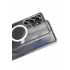 Mey İthalat®  Samsung Galaxy S26 Ultra Magneticsafe Şeffaf Silikon - Şeffaf