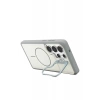 Mey İthalat® Samsung Galaxy S26 Ultra Pale Magsafe Standlı Kapak - Beyaz