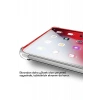 Mey İthalat®  Samsung Galaxy T737 Tab S7 FE 12.4 Kılıf Anti Shock Tablet Silikon - Şeffaf