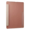 Mey İthalat®  Samsung Galaxy Tab A9 Kılıf Kalemlikli Mars Tablet Kılıfı - Rose Gold