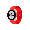 Mey İthalat® Samsung Galaxy Watch 4 Klasik Kordon - Kırmızı