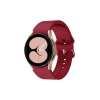 Mey İthalat® Samsung Galaxy Watch 4 Klasik Kordon - Mürdüm
