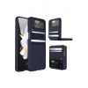 Mey İthalat® Samsung Galaxy Z Flip 4 Kılıf Belt Flip Kapak - Lacivert