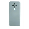 Mey İthalat®  Tecno Camon 16 Kılıf Nano içi Kadife Silikon - Buz Mavisi