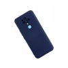 Mey İthalat®  Tecno Camon 16 Kılıf Nano içi Kadife Silikon - Lacivert