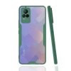 Mey İthalat®  Vivo V21e Kılıf Platin Silikon - Yeşil