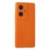 Mey İthalat®  Vivo V29 Lite Kılıf Nano içi Kadife Silikon - Turuncu