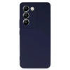 Mey İthalat®  Vivo V30 Lite 4G Kılıf First Silikon - Lacivert