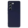 Mey İthalat®  Vivo V30 Lite 4G Kılıf First Silikon - Lacivert