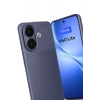 Mey İthalat®  Vivo V60 Lite Auto Focus Karbon Kapak - Lacivert