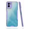 Mey İthalat®  Vivo Y15S Kılıf Platin Silikon - Lila