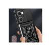 Mey İthalat®  Vivo Y18 Kılıf Pars Lens Yüzüklü Silikon - Siyah