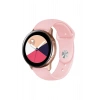 Mey İthalat® Watch 22mm Klasik Kordon - Pembe