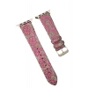 Mey İthalat®   Watch 38mm Creeper Desenli Kordon - Pembe