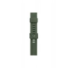 Mey İthalat® Watch 38mm KR408 Çizgili Silikon Kordon - Koyu Yeşil
