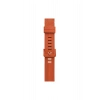 Mey İthalat® Watch 38mm KR408 Çizgili Silikon Kordon - Turuncu