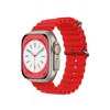 Mey İthalat® Watch 38mm Ocean Kordon - Kırmızı