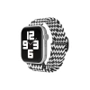 Mey İthalat®   Watch 38mm Star Kordon - Zigzag Siyah-Beyaz