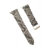 Mey İthalat® Watch 42mm Creeper Desenli Kordon - Kahverengi