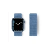 Mey İthalat® Watch 42mm Hasırlı Cırtcırtlı Kordon - Mavi