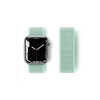 Mey İthalat® Watch 42mm Hasırlı Cırtcırtlı Kordon - Turkuaz