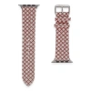 Mey İthalat® Watch 42mm Karo Motif Kordon - Pembe
