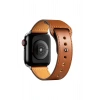 Mey İthalat® Watch 42mm KR415 Luaz Deri Kordon - Kahverengi