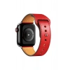 Mey İthalat® Watch 42mm KR415 Luaz Deri Kordon - Kırmızı