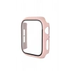 Mey İthalat® Watch 44mm Camlı Kasa Ekran Koruyucu - Pembe