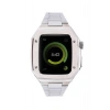 Mey İthalat® Watch 44mm Metal Petek Kasalı Kordon - Gümüş