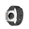 Mey İthalat® Watch Ultra 49mm Wowen Kordon - Siyah
